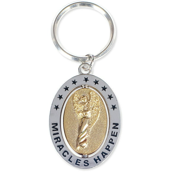 Angel on Front and Blessed by God on Back 1-1/4-Inch by 1-1/4-Inch Angelstar Jewels of Faith Token 